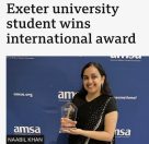 Naabil Khan. Winner of the Racial Justice in Medicine Award and speaker at the 2024 Sidmouth Science Festival